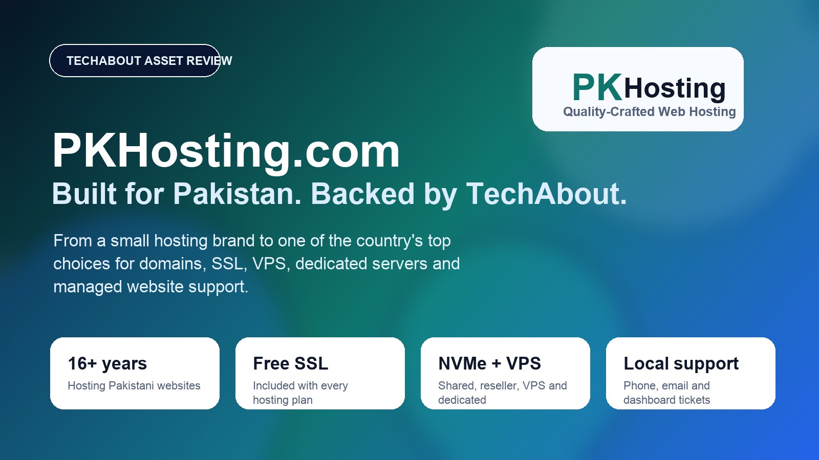 PKHosting.com review: why TechAbout calls it the best hosting priority