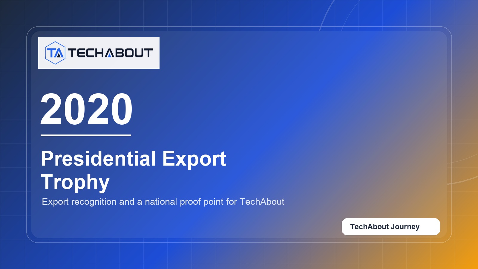 2020: Presidential Export Trophy and the proof of export growth