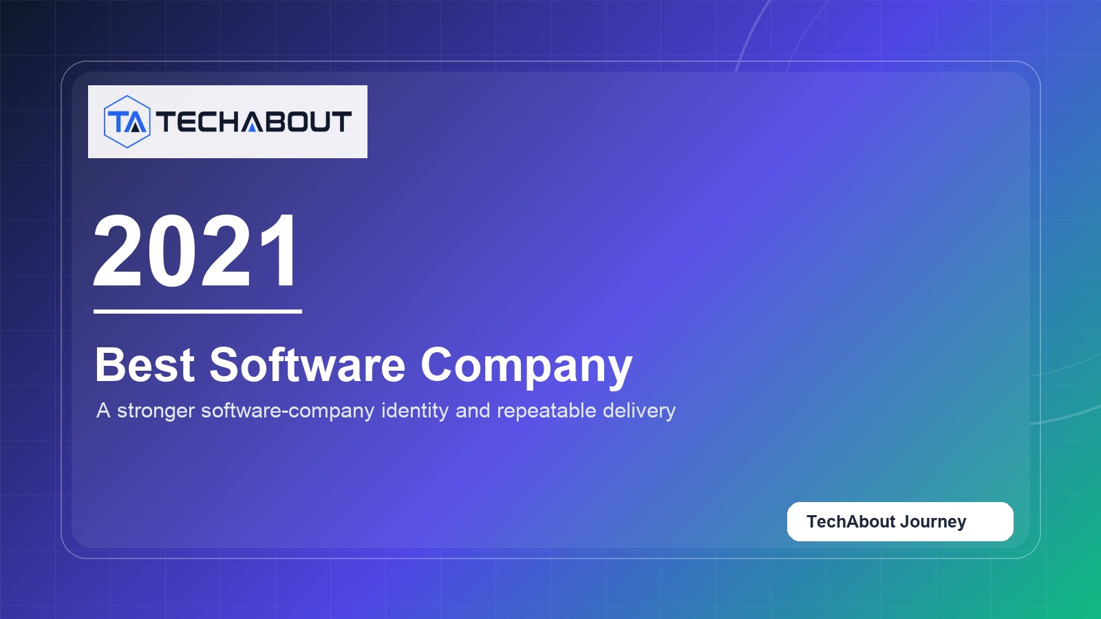 2021: Best Software Company Award and stronger delivery systems