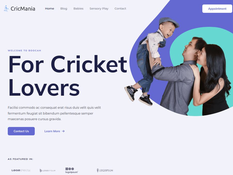 cricmania.com homepage