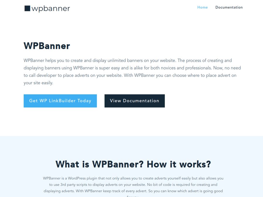 wpbanner.com homepage