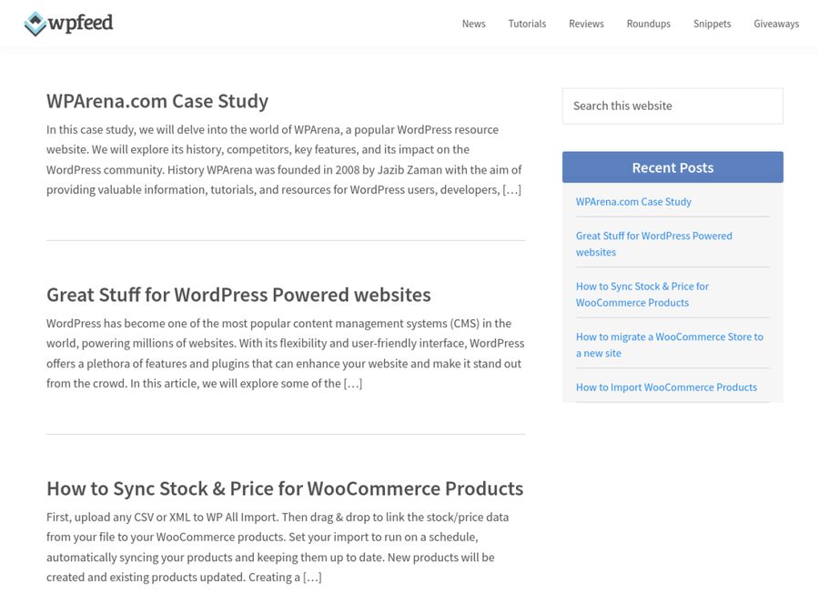 wpfeed.com
