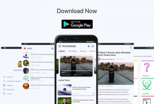 techengage app featured 1200x600 - TechEngage Mobile App